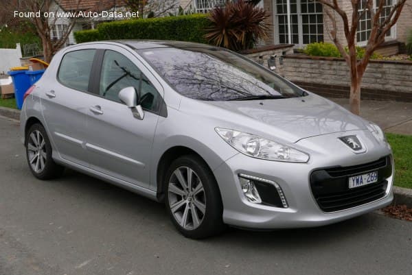 2011 Peugeot 308 I (Phase II, 2011) 1.6 GTi THP (200 Hp)